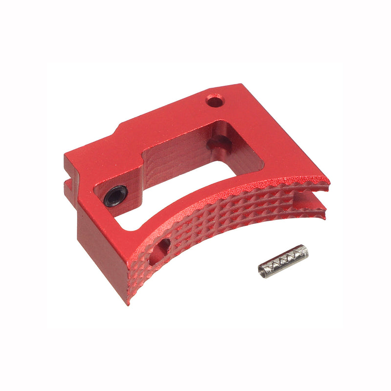 Load image into Gallery viewer, 5KU Aluminum Long Curved Adjustable Trigger for Marui Hi-Capa GBB #GB-637
