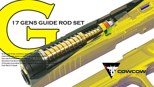 COWCOW G17 Gen5 SS Guide Rod Set (CCT-TMG-074 to 176)