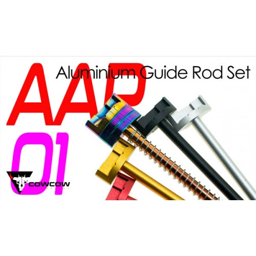 CowCow AAP01 Aluminium Guide Rod Set (Red) #CCT-AAP01-009