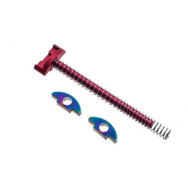 Load image into Gallery viewer, CowCow AAP01 Aluminium Guide Rod Set (Red) #CCT-AAP01-009
