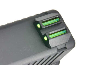 AIP Fiber Fixed Carry Sight Set For Marui G17 #AIP005-TMGK-01