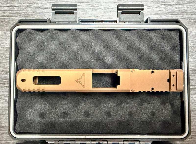 Load image into Gallery viewer, Bomber T-style Ballerina RMR slide set for Marui G17 Gen5 GBB Airsoft ( Movie version )

