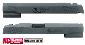 Guarder Aluminum Slide for MARUI HI-CAPA 5.1 (Nighthawk/Black) #CAPA-21(N)BK