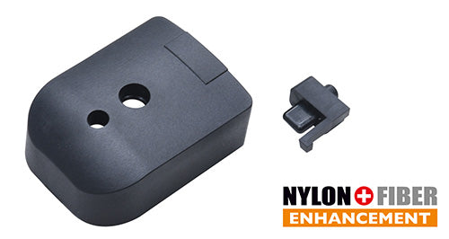 Guarder Nylon Magazine Base for MARUI HI-CAPA 5.1 (Black) #CAPA-58(BK)