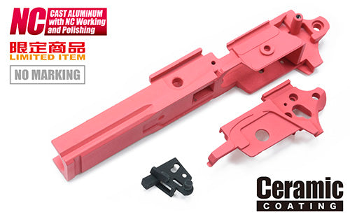 Load image into Gallery viewer, Guarder Aluminum Frame for MARUI HI-CAPA 5.1 (Standard/NO Marking/Pink)) #CAPA-60(PINK)
