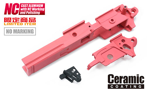 Guarder Aluminum Frame for MARUI HI-CAPA 5.1 (Standard/NO Marking/Pink)) 