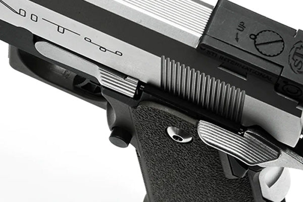 Load image into Gallery viewer, Guarder Stainless Slide Stop for MARUI HI-CAPA 5.1/4.3 (Silver) #CAPA-76(SV)
