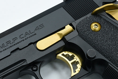 Load image into Gallery viewer, Guarder Stainless Slide Stop for MARUI HI-CAPA 5.1/4.3 MEU / 1911 (Titanium Gold) #CAPA-76(GD)
