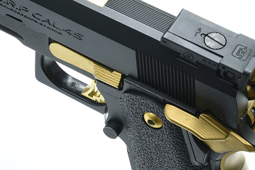 Load image into Gallery viewer, Guarder Stainless Slide Stop for MARUI HI-CAPA 5.1/4.3 MEU / 1911 (Titanium Gold) #CAPA-76(GD)
