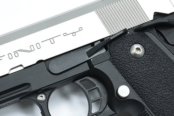 Guarder Steel Slide Stop for MARUI HI-CAPA 5.1 Gold Match (Black) #CAPA-77(BK)