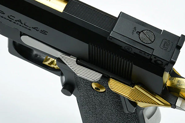 Load image into Gallery viewer, Guarder Stainless Slide Stop for MARUI HI-CAPA 5.1 Gold Match (Silver) #CAPA-77(SV)
