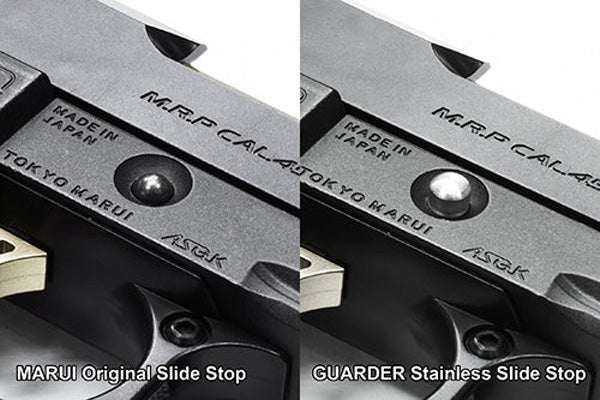 Load image into Gallery viewer, Guarder Stainless Slide Stop for MARUI HI-CAPA 5.1 Gold Match (Silver) #CAPA-77(SV)
