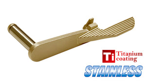 Guarder Stainless Slide Stop for MARUI HI-CAPA 5.1 / MEU / 1911 Gold Match (Titanium Gold) #CAPA-77(GD)