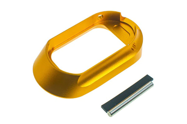 COWCOW High Heel Magwell (Gold) For Marui Hi-Capa GBB #CCT-TMHC-138