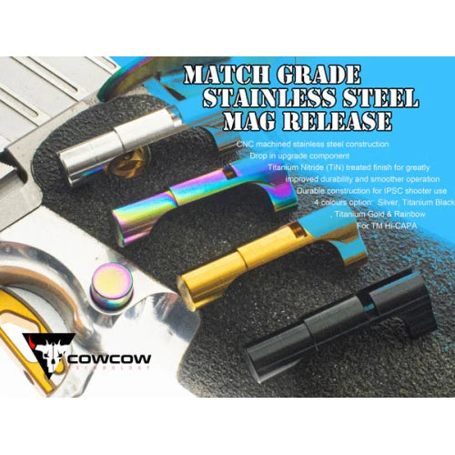 Load image into Gallery viewer, CowCow Match Grade Stainless Steel Mag Release (CCT-TMHC-170 to 173)
