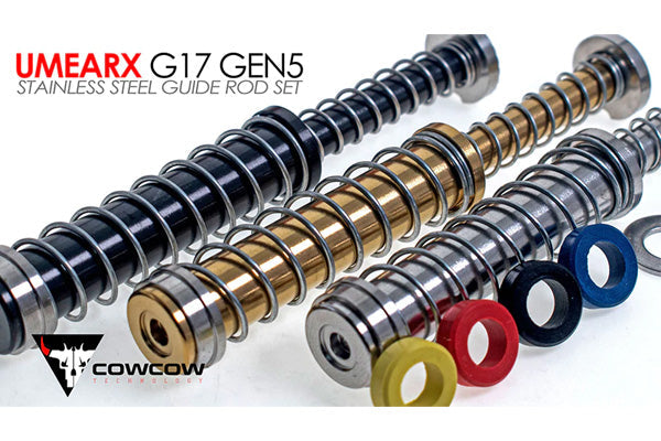 Load image into Gallery viewer, CowCow Stainless Steel Guide Rod For Umarex G17 Gen5 Silver Black Gold
