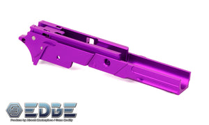 EDGE Custom "STRAT" 3.9 inch Aluminum Frame for Hi-Capa - Purple #EDGE-AF001-39-PU