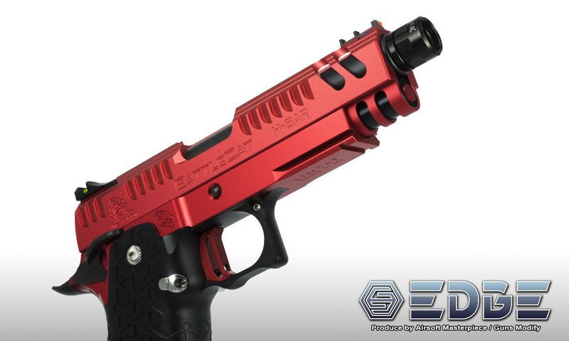 Load image into Gallery viewer, EDGE &quot;LimCat BattleCat&quot; Aluminum 3.9&quot; for Hi-CAPA - RED #EDGE-AF002-39
