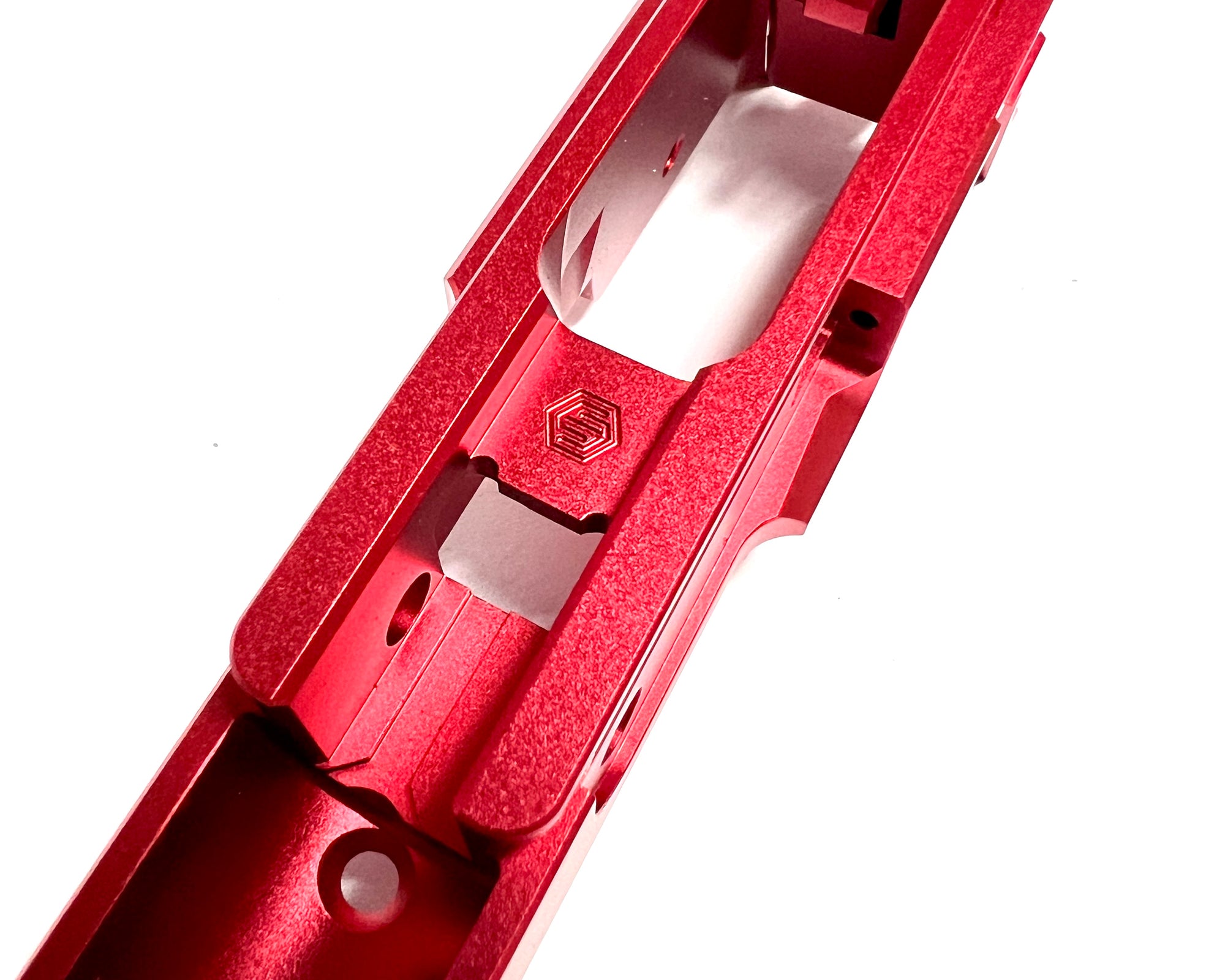 EDGE "LimCat BattleCat" Aluminum 3.9" for Hi-CAPA - Red #EDGE-AF002-39-RD