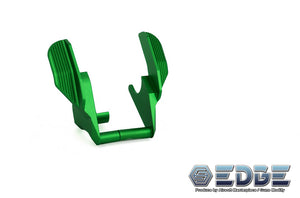EDGE Custom “ALBATROSS” Aluminum Ambi Thumb Safeties for Hi-CAPA / 1911 Green