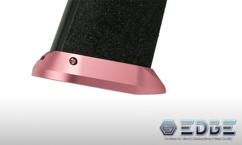 Load image into Gallery viewer, EDGE Custom “Standard” Aluminum Magwell for Hi-CAPA #EDGE-MW003 Pink

