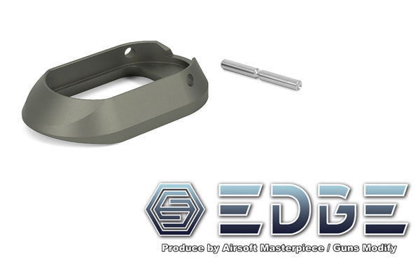 Load image into Gallery viewer, EDGE Custom “Standard” Aluminum Magwell for Hi-CAPA #EDGE-MW003 Grey

