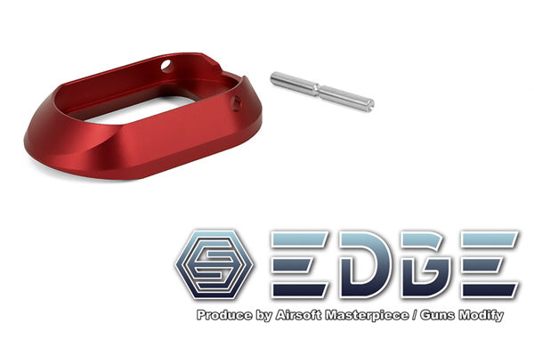 Load image into Gallery viewer, EDGE Custom “Standard” Aluminum Magwell for Hi-CAPA #EDGE-MW003 Red
