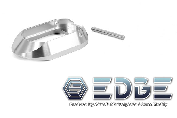 Load image into Gallery viewer, EDGE Custom “Standard” Aluminum Magwell for Hi-CAPA #EDGE-MW003 Silver
