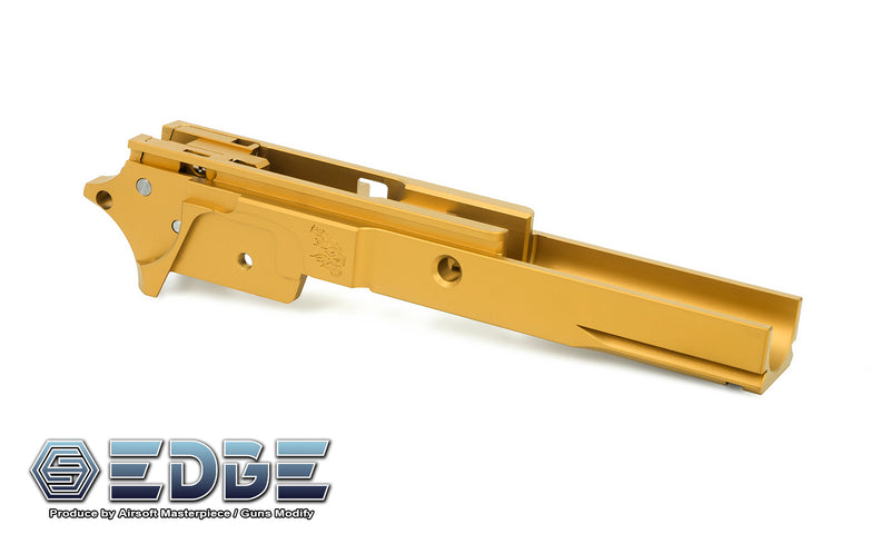 Load image into Gallery viewer, EDGE &quot;LIMCAT” Stainless Steel Frame for Hi-CAPA #EDGE-SF003-39 GOLD
