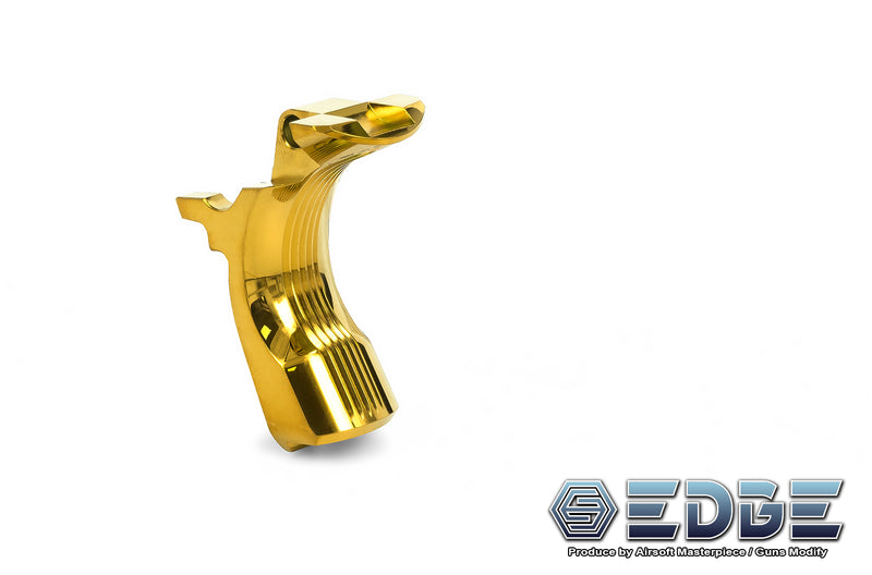 Load image into Gallery viewer, EDGE Custom “DIOMEDEA” Stainless Steel Grip Safety for Hi-CAPA - Gold
