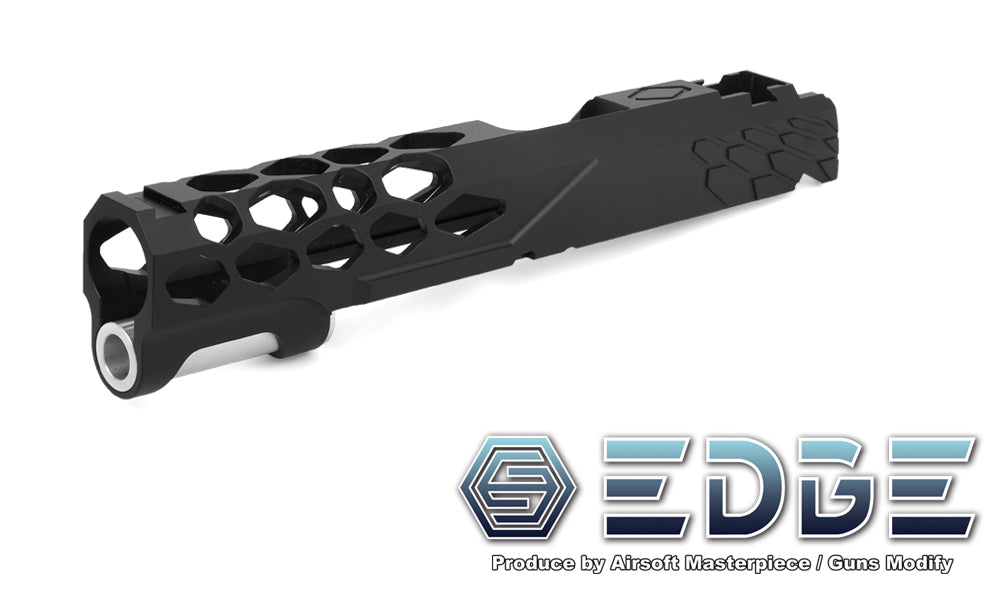 EDGE “SHIELD” Aluminum Standard Slide for Hi-CAPA/1911 #EDGE-SL001-BK - Black