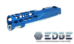 EDGE “SHIELD” Aluminum Standard Slide for Hi-CAPA/1911 #EDGE-SL001-BU - Blue