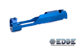 EDGE Custom “MEGA” Aluminum Standard Slide for Hi-CAPA 4.3 #EDGE-SL012-43BL Blue