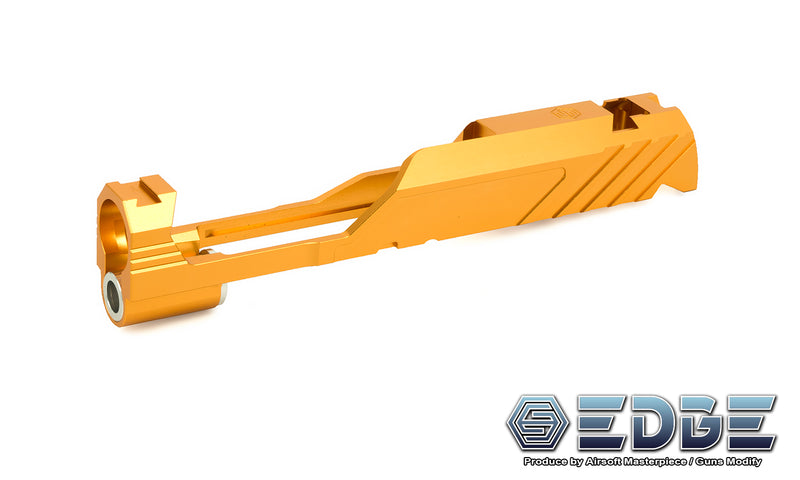 Load image into Gallery viewer, EDGE Custom “MEGA” Aluminum Standard Slide for Hi-CAPA 4.3 #EDGE-SL012-43OR Orange

