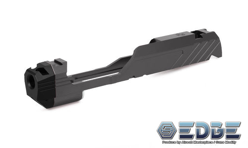 EDGE Custom “MEGA” Aluminum Standard Slide for Hi-CAPA GREY #EDGE-SL013-GY