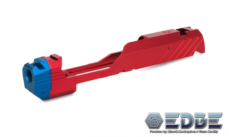 Load image into Gallery viewer, EDGE Custom “MEGA” Aluminum Standard Slide for Hi-CAPA RED #EDGE-SL013-RD
