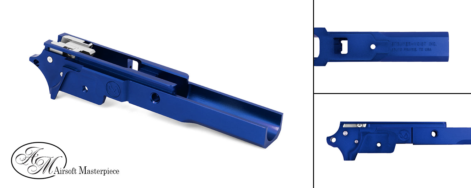 Airsoft Masterpiece Aluminum Frame – INFINITY 3.9″ #F-IF39DS - Blue *N ...