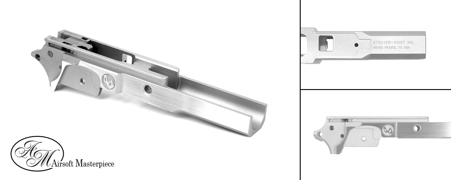 Airsoft Masterpiece Aluminum Frame – INFINITY 3.9″ #F-IF39DS-S - Silve ...
