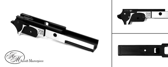 Airsoft Masterpiece Aluminum Frame - 2011 3.9 with Tactical Rail - Two Tones