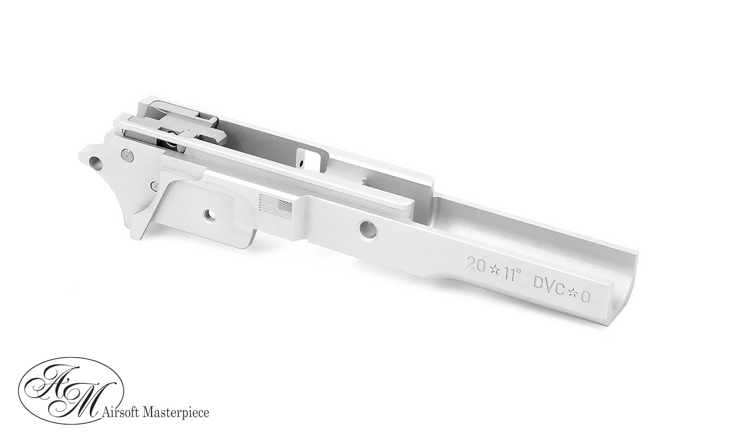 Airsoft Masterpiece DVC OPEN 3.9" Aluminum Advance Frame For Hi-Capa 5.1 #F-ST39DVCO-SL Silver
