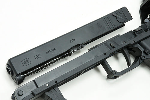Guarder FMG-9 G18C Folding Machine Gun Kit (Black) for MARUI G17/18c KJ / WE / Umarex / VFC GLK 17 / 18C GBB