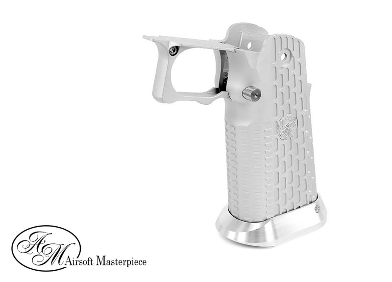 Load image into Gallery viewer, Airsoft Masterpiece Aluminum Grip for Hi-CAPA (Type 13 / LIMCAT) #G-13-SV
