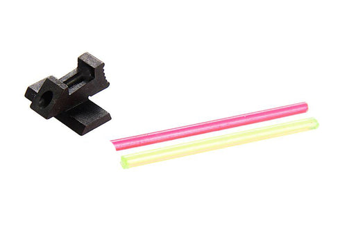 5KU Glow Fiber Sight for Marui Hi-Capa (Type 2) Black #GB-293