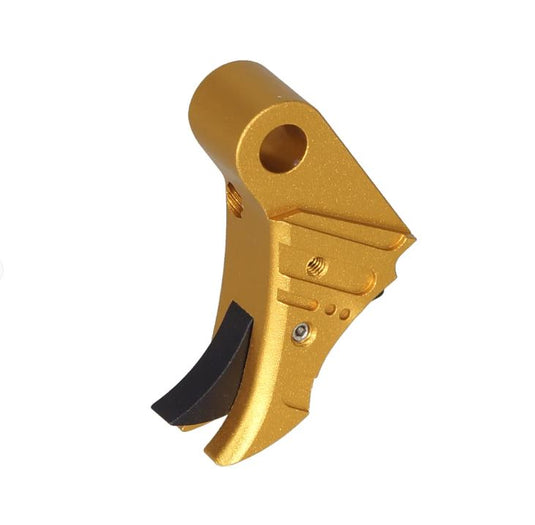 5KU SSVI Style CNC Trigger for Marui G-Series GBB Airsoft - Gold 