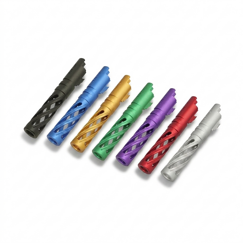 Load image into Gallery viewer, 5KU 4.3 Inch Aluminum Hollow Outer Barrel for Marui Hi-Capa 4.3 #5KU-GB-558

