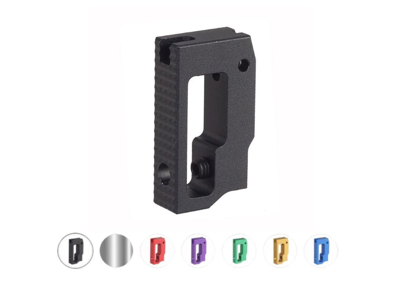 ギャラリービューアに画像をロードする, 5KU Aluminum Short Flat Adjustable Trigger for Marui Hi-Capa GBB #GB-635
