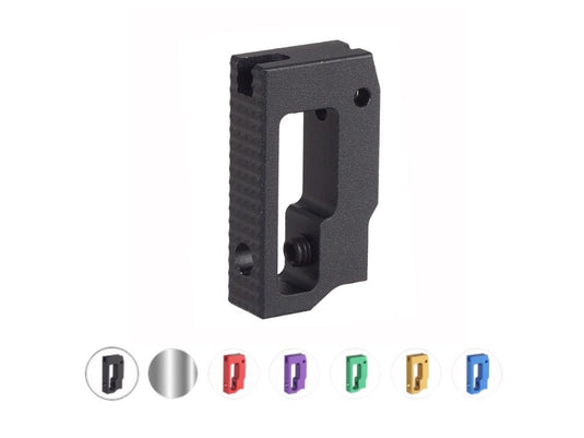 5KU Aluminum Short Flat Adjustable Trigger for Marui Hi-Capa GBB