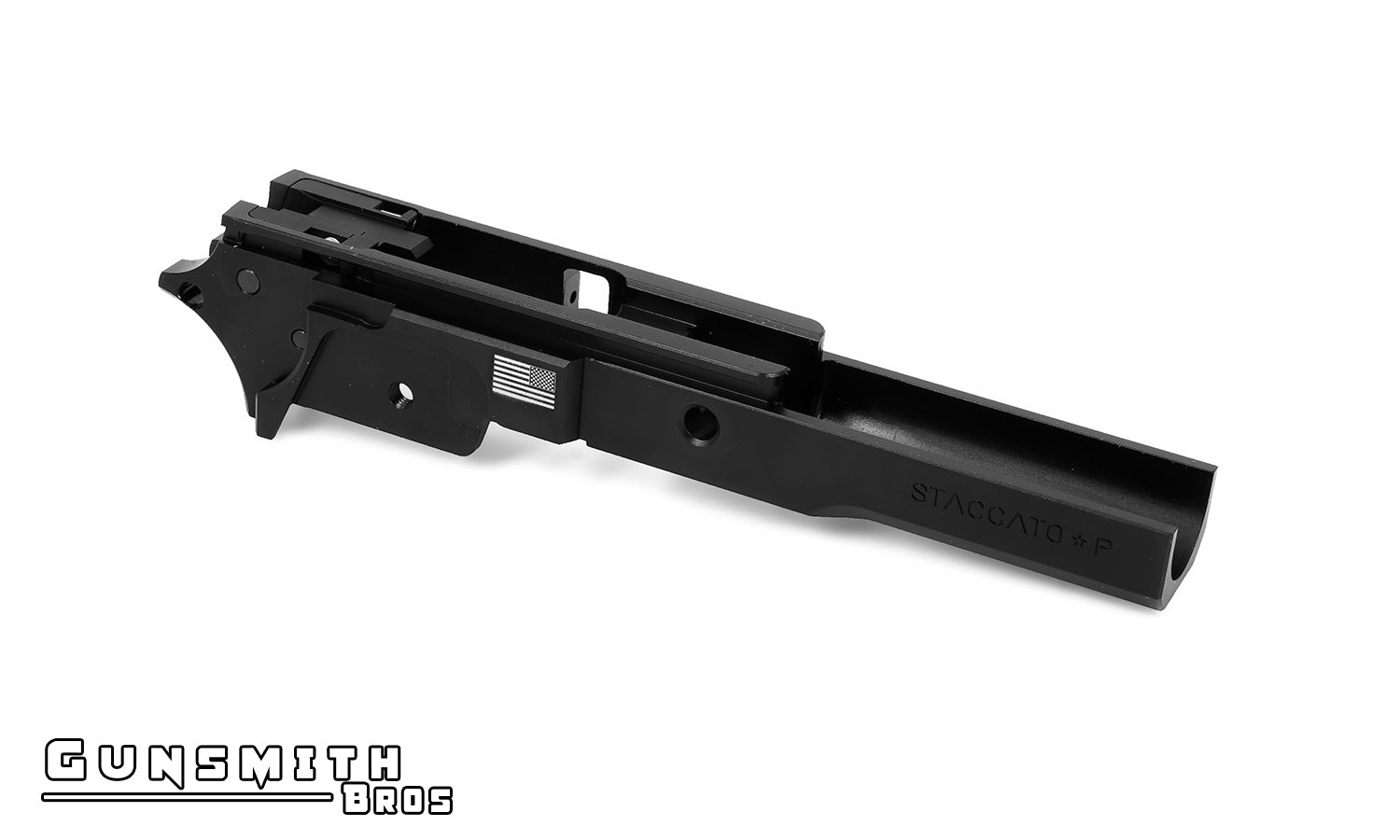 Gunsmith Bros Staccato 3.9 Aluminum Frame for Hi-CAPA - Black #GB-F-STAC39-BK