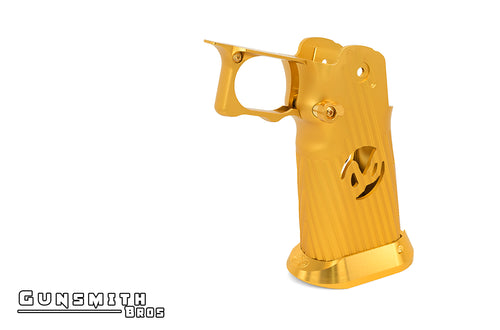Gunsmith Bros Aluminum Grip for Hi-CAPA Type 03 (Infinity) - Gold #GB-G-03-GD