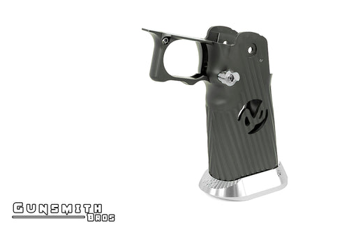 Gunsmith Bros Aluminum Grip for Hi-CAPA Type 03 (Infinity) - Grey #GB-G-03-GY